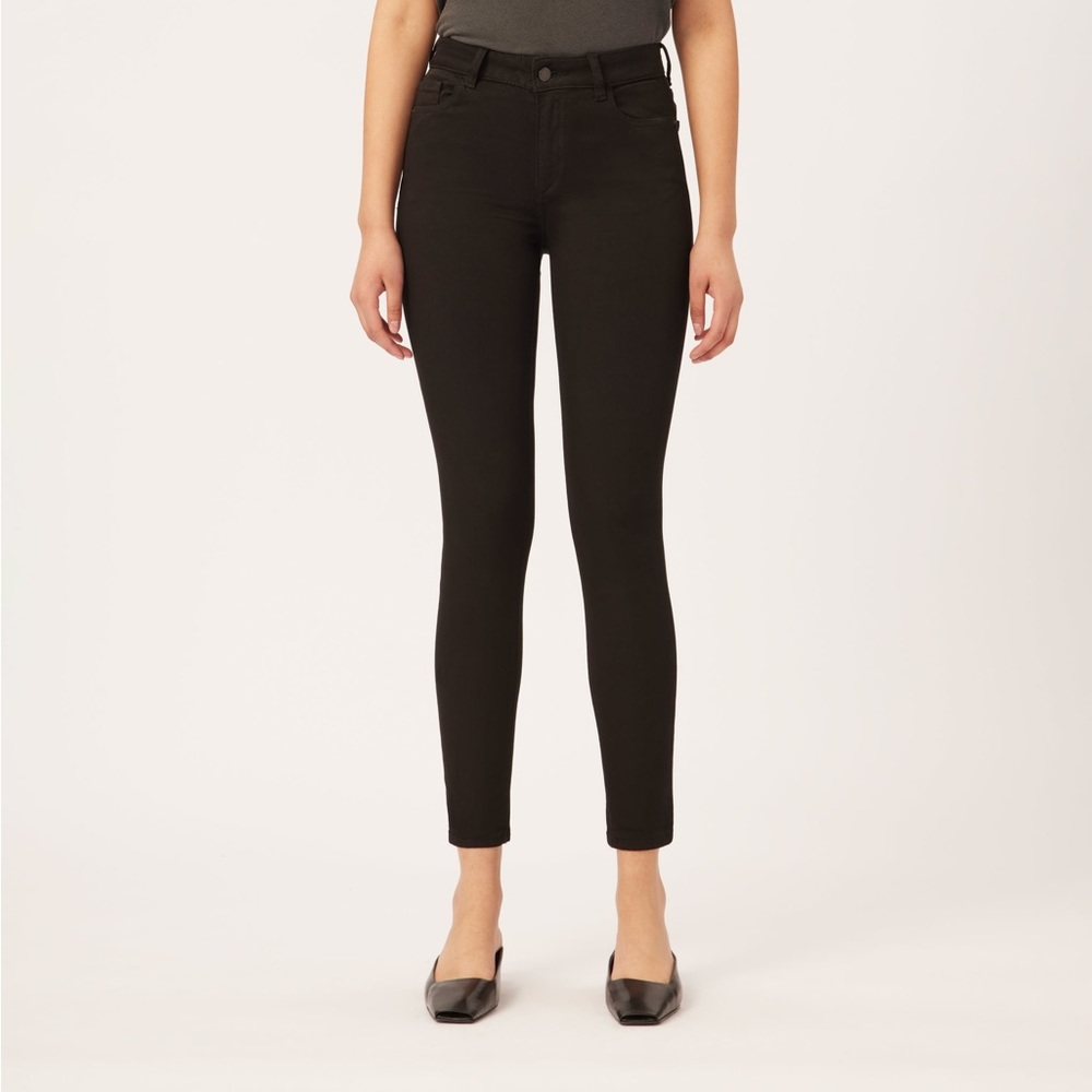 DL1961 black slim jeans